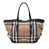 Burberry Small House Check Canvas Bridle Salisbury Tote Secondhand