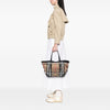 Burberry Small House Check Canvas Bridle Salisbury Tote Secondhand