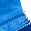 Dior Studded Patent Diorama Vertical Clutch Secondhand