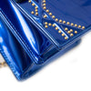 Dior Studded Patent Diorama Vertical Clutch Secondhand
