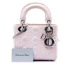 Secondhand Dior Mini Iridescent Lambskin Cannage Lady Dior