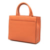 Bvlgari Smooth and Pebbled Calfskin Logo Tote Secondhand