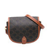 Celine Medium Triomphe Coated Canvas Folco Crossbody Secondhand
