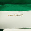 Bvlgari Casablanca Apres Tennis Perforated Calfskin Satchel Secondhand
