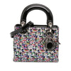 Dior Mini Multicolor Metallic Fabric and Patent Leather Lady Dior Secondhand
