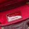 Dior Mini Patent Cannage Lady Dior Secondhand