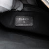 Chanel Large Quilted Metallic Lambskin O Case Clutch Secondhand