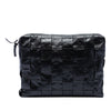 Bottega Veneta Paper Calfskin Maxi Intrecciato Cassette Clutch Secondhand