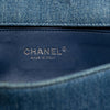 Chanel Old Medium Quilted Denim Boy Flap Secondhand