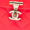 Chanel Mini CC Quilted Patent Vanity Bag Secondhand