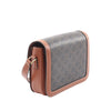 Celine Classique Triomphe Coated Canvas and Calfskin Triomphe Crossbody Secondhand