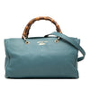 Gucci Medium Calfskin Bamboo Shopper Satchel Secondhand