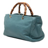 Gucci Medium Calfskin Bamboo Shopper Satchel Secondhand