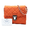 Prada Impuntu Tessuto Chain Crossbody Secondhand