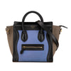 Celine Nano Tricolor Leather Luggage Tote Secondhand