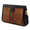 Gucci Small Suede Web Ophidia Chain Crossbody Secondhand