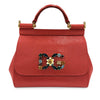 Dolce & Gabbana Small Iguana Embossed Calfskin Miss Sicily Satchel Secondhand