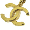 Chanel Gold Plated CC Pendant Chain Necklace Secondhand