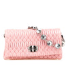 Miu Miu Matelasse Nappa Crystal Chain Satchel Secondhand