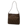 Fendi Zucca Canvas Shoulder Bag Secondhand