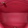 Chanel Mini Square Classic Chevron Lambskin Single Flap Secondhand