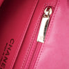 Chanel Mini Square Classic Chevron Lambskin Single Flap Secondhand