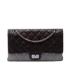 Chanel Bicolor Quilted Caviar and Iridescent Calfskin Reissue 2.55 Double Flap 227 Secondhand