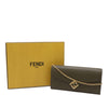 Fendi Smooth and Grained Calfskin Vitello King Cruise FF Diamonds Continental Envelope Wallet On Chain Secondhand