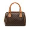 Celine Mini Macadam Coated Canvas Boston Bag Secondhand