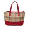 Burberry Haymarket Check Canvas Tote Secondhand
