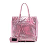 Balenciaga Metallic Leather Papier A5 Tote Secondhand