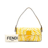Secondhand Fendi Sarah Coleman Zucca Coated Canvas 1997 Vertigo Baguette