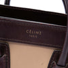 Celine Nano Tricolor Calfskin and Suede Luggage Tote Secondhand