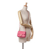 Chanel Mini Square Classic Lambskin Pearl Crush Single Flap Secondhand