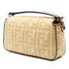 Fendi Medium Embroidered Canvas Baguette Satchel Secondhand