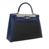 Hermès Tricolor Swift and Toile H Berline Kelly II Sellier 32 Secondhand