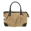 Secondhand Gucci Diamante Canvas Sukey Satchel