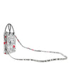 Balenciaga Mini Calfskin Bonjour Paris Shopping Phone Holder Secondhand