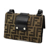 Fendi Zucca Canvas Convertible Baguette Pouch Secondhand