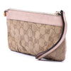 Gucci GG Canvas Abbey D Ring Wristlet Pouch Secondhand