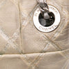 Chanel Quilted Metallic Distressed Lambskin CC Crystal Flap Secondhand