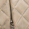 Chanel Quilted Metallic Distressed Lambskin CC Crystal Flap Secondhand