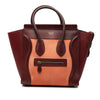 Celine Micro Bicolor Calfskin Luggage Tote Secondhand
