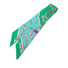 Hermès Mors Et Gourmettes Remix Silk Twilly Scarf Secondhand