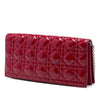 Dior Patent Cannage Lady Dior Clutch with Chain Secondhand