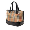 Burberry Haymarket Check Canvas Handbag Secondhand