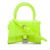 Balenciaga Mini Croc Embossed Calfskin Hourglass Top Handle Bag Secondhand