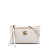 Gucci Small GG Marmont Matelasse Calfskin Double Zip Pochette Crossbody Secondhand