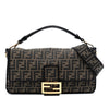 Fendi Large Zucca Canvas Baguette Satchel Secondhand