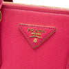 Prada Mini Saffiano Lux Galleria Double Zip Satchel Secondhand